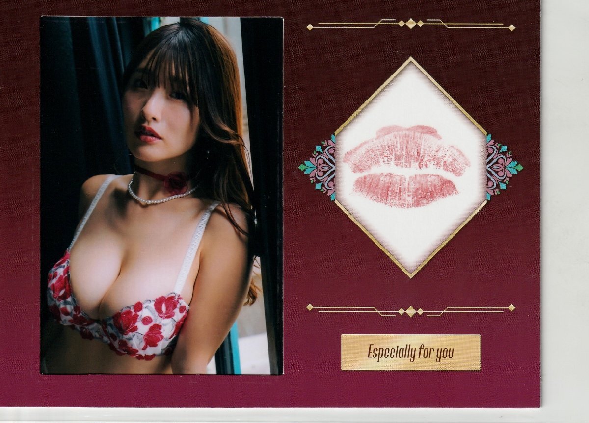 [. нагружать .~SOFTLY~] сырой Kiss & life photograph есть специальный картон 2(3BOX привилегия ) cheki WooHoo Girls Series no. 6.