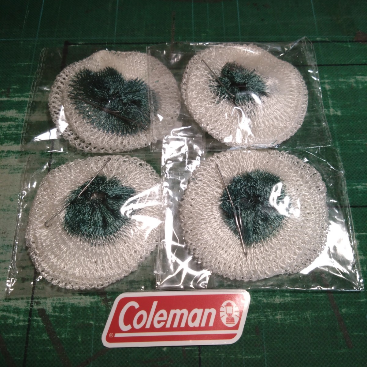 チューブ型 マントル 4個　クリップ式　コールマン　ノーススター95型 同等品　郵便発送　追跡不可_画像1