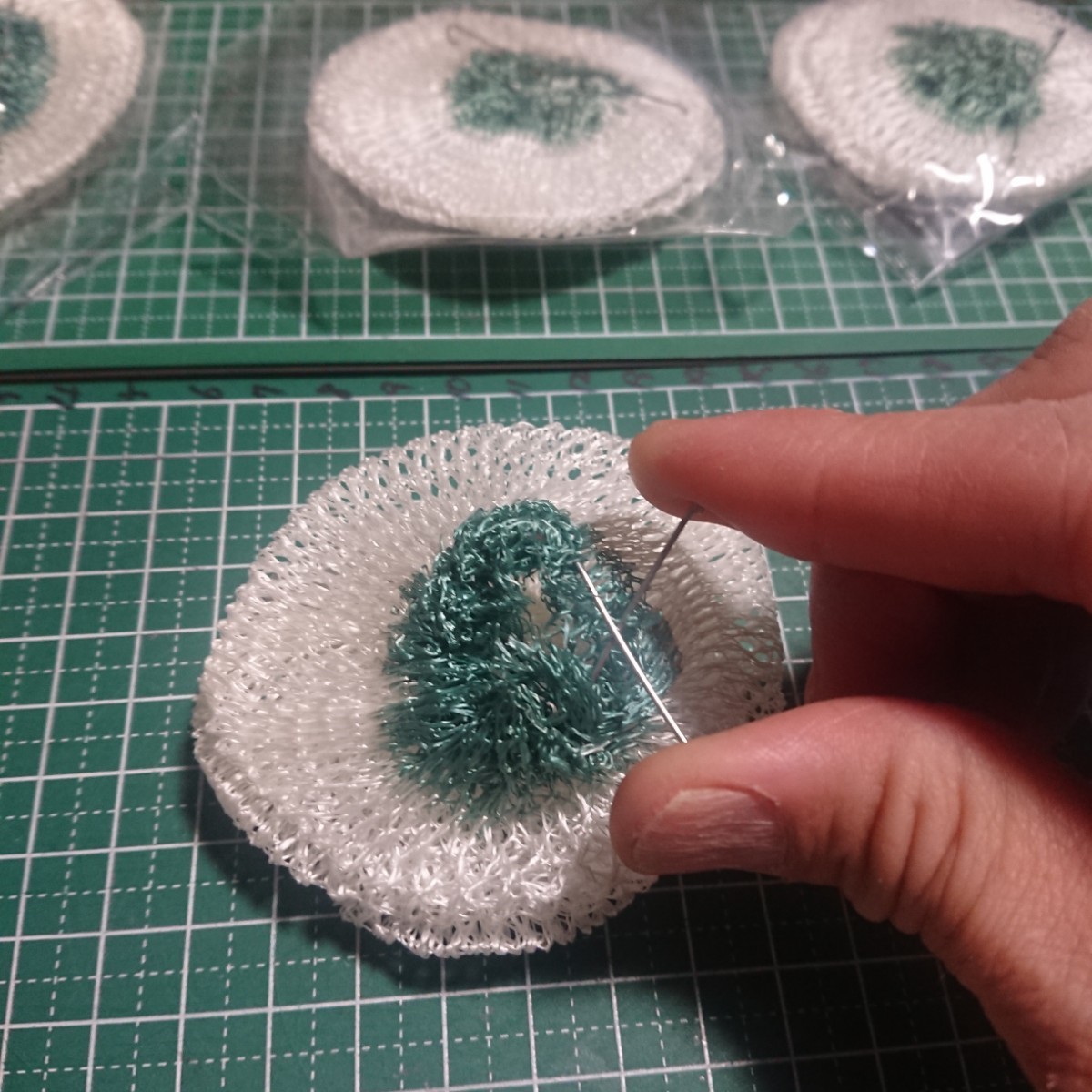 チューブ型 マントル 4個　クリップ式　コールマン　ノーススター95型 同等品　郵便発送　追跡不可_画像4