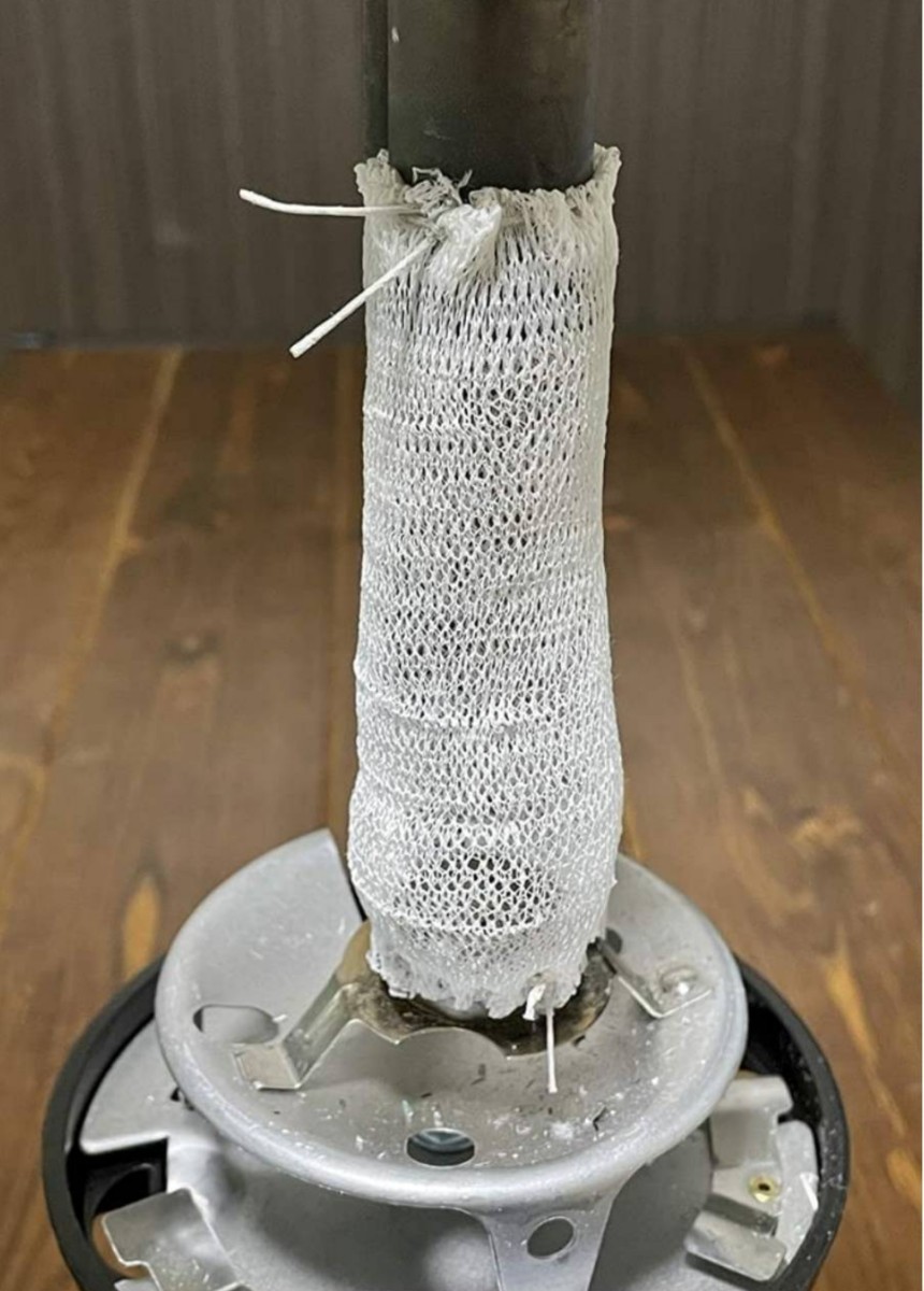 チューブ型 マントル 4個　クリップ式　コールマン　ノーススター95型 同等品　郵便発送　追跡不可_画像3