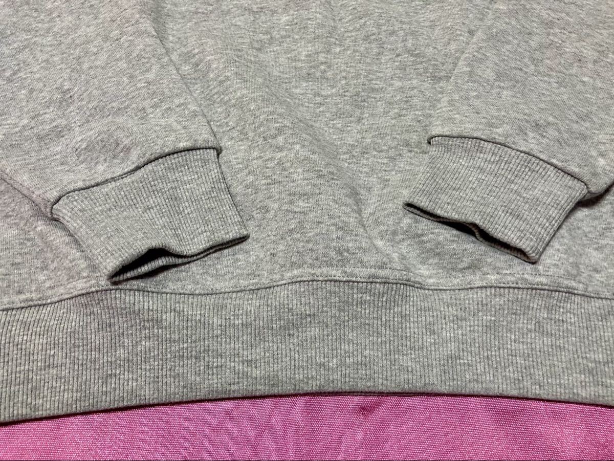 CLAUDIO VALENTINO 裏起毛 長袖ポロシャツ トレーナー スウェット メンズM_画像5