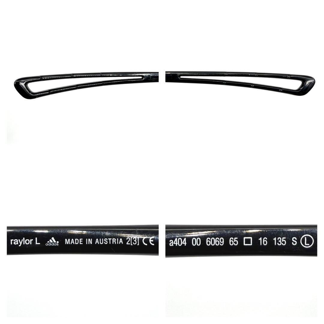 adidas アディダス サングラス 度なし a404 サイドロゴ_画像6