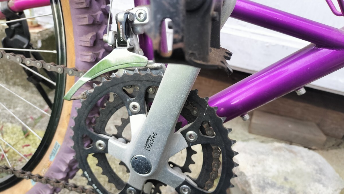 ヴィンテージ　ニシキ　NISHIKI　FSR ELEVATING CHAINSTAY F3段×R7段変速 26インチ ニシキ　自転車　クロスバイク_画像5