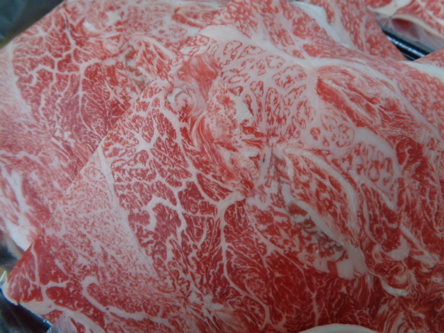 ふらの和牛A５牝　超特肩バラ薄切り落とし　３，８ｋｇ　（103）_画像7