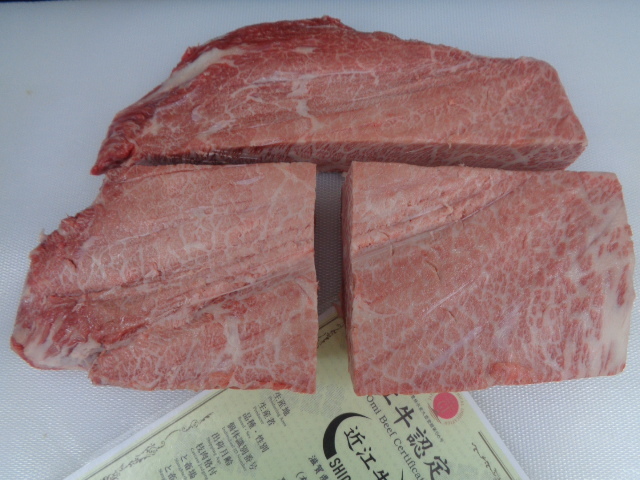 近江牛A5牝 超特頭バラ(特上カルビ) 1,56kg _画像1