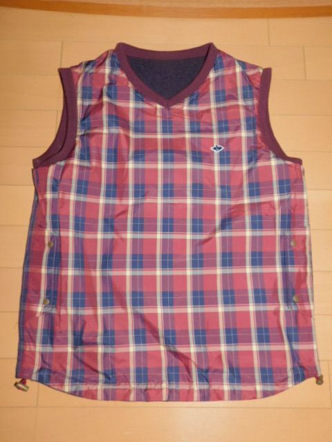 PEARLEY GATES★パーリーゲイツ美品リバーシブルフリースベスト★サイズ1_画像2