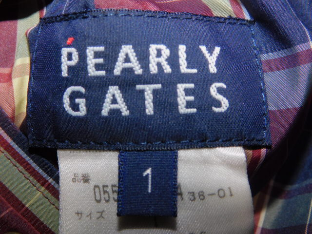 PEARLEY GATES★パーリーゲイツ美品リバーシブルフリースベスト★サイズ1_画像5