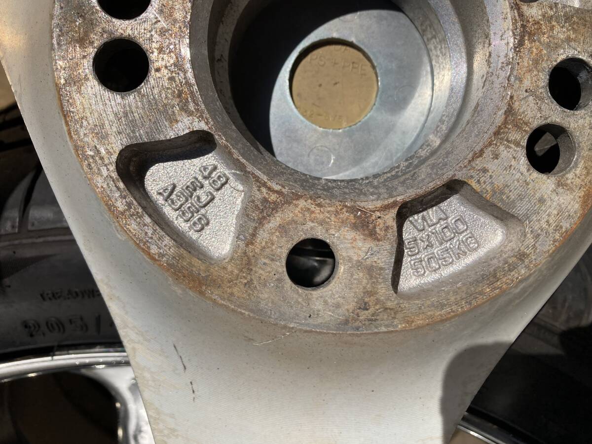 【中古】JMB SKYSCRAPER　17インチ 7J ＋48　114.3 4H/5H　2本のみ_画像7