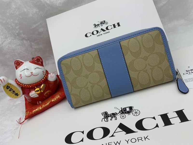 コーチ COACH 長財布 財布 プレゼント 贈り物 レディース メンズ 大人気 シグネチャー ウォレット ブランド 誕生日 記念品 新品未使用 A009_画像4