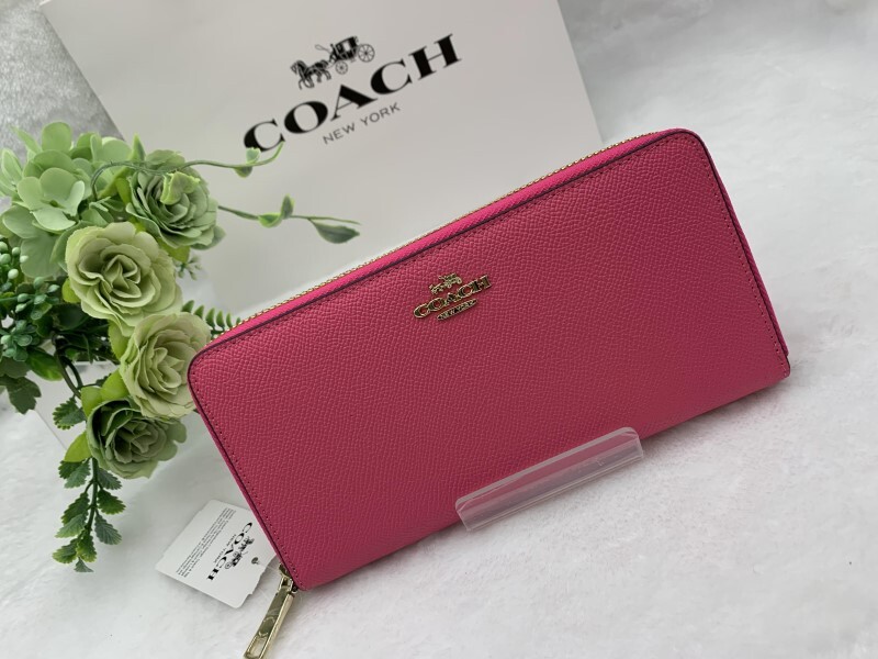 コーチ COACH 長財布 財布 レディース プレゼント 贈り物 ギフト ロング ジップ ラウンドファスナー 新品 未使用 ファッション F52372 A221_画像2