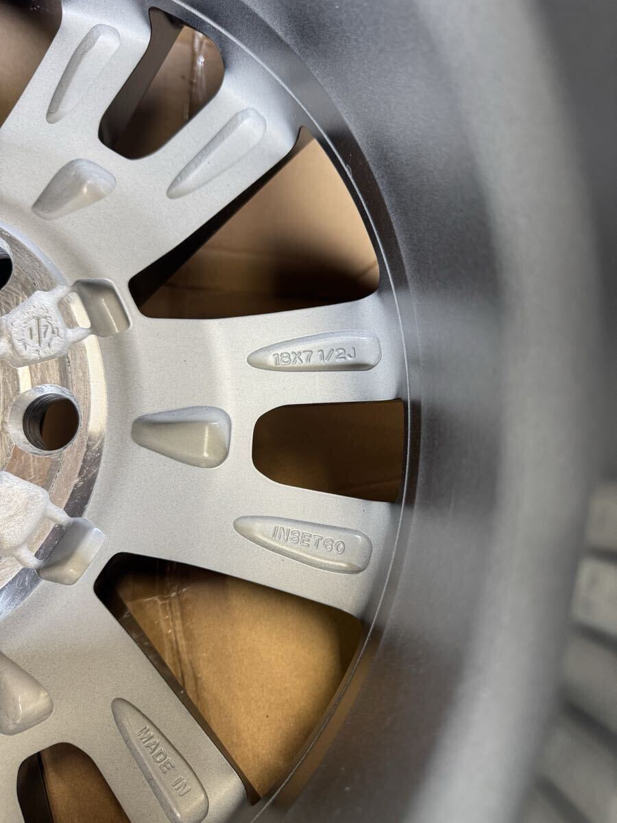 トヨタ　ランドクルーザー 250 新車外し　18インチ　4本 DUNLOP ※着払い※商品説明必読_画像4