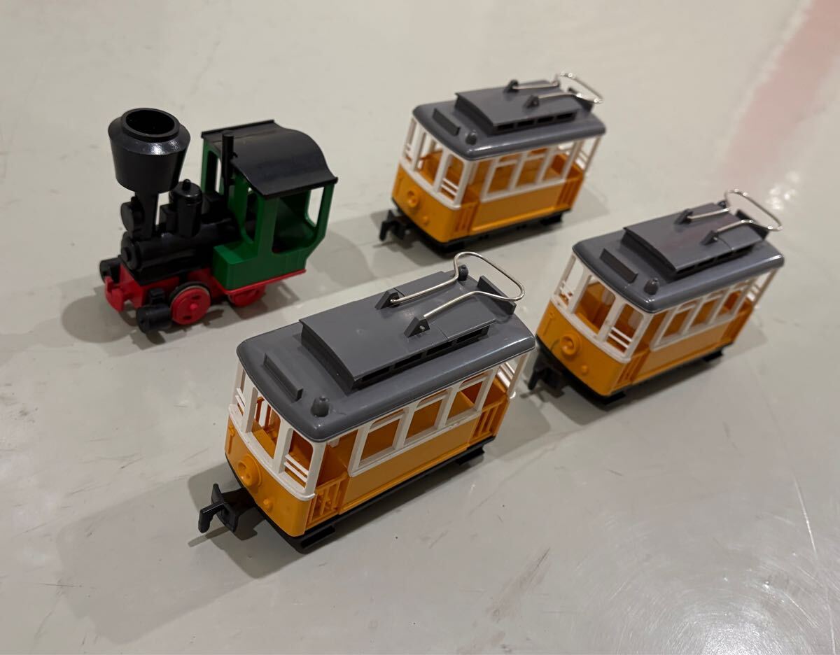 メーカー 縮尺 不明 海外 SL 蒸気 機関車 路面 電車 トラム 4両 外国 車両 蒸機 リスボン ウェイ ウエイ_画像3