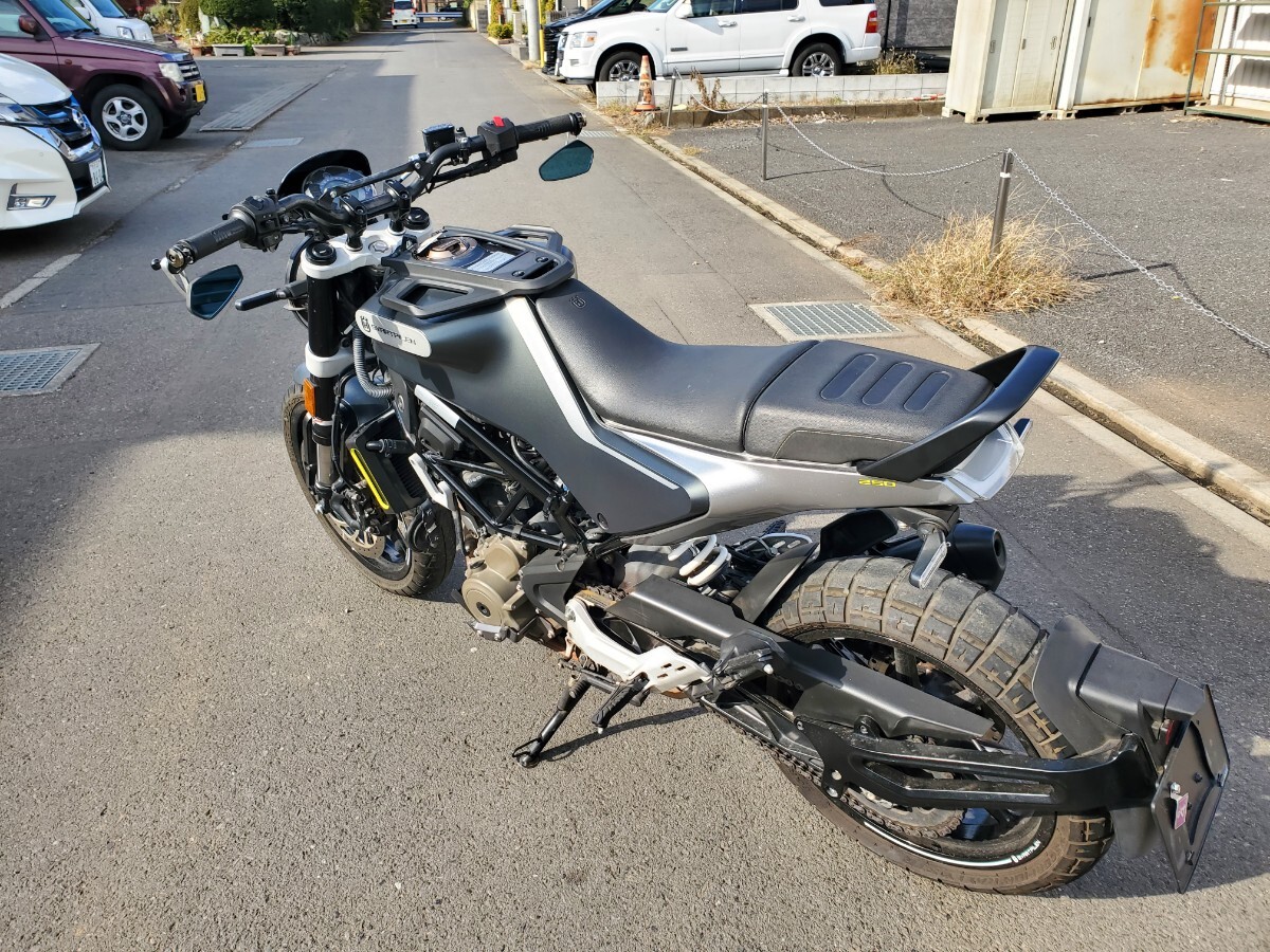 格安 ハスクバーナ スバルトピレン250 スヴァルトピレン250 セル始動 自賠責R9年4月 21591km _画像4