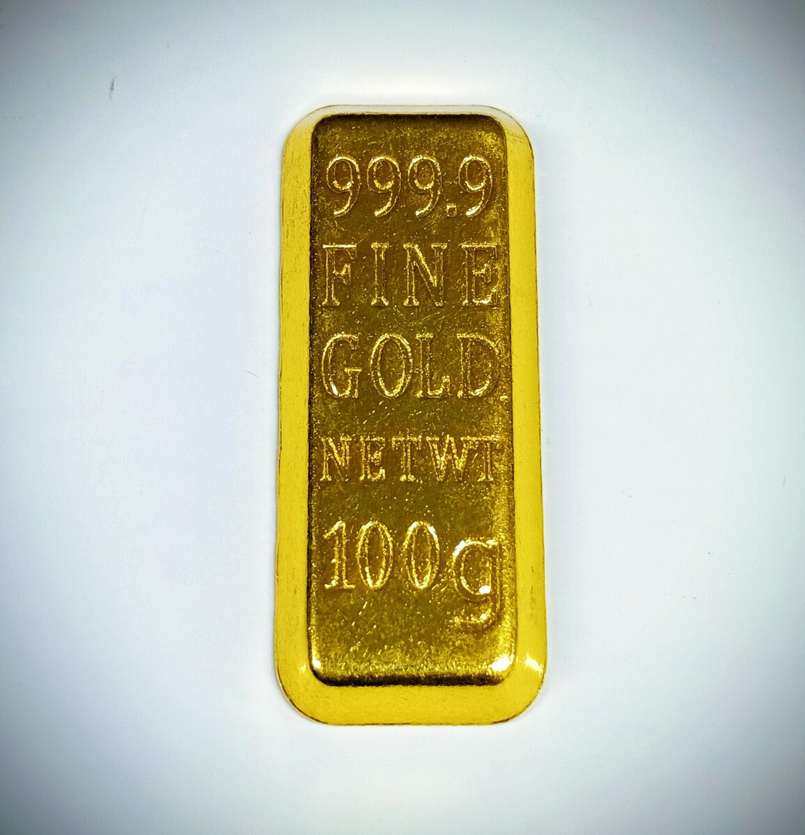 ② ゴールドバー インゴット 金貨 金塊 FINEGOLD 磁性無し_画像2