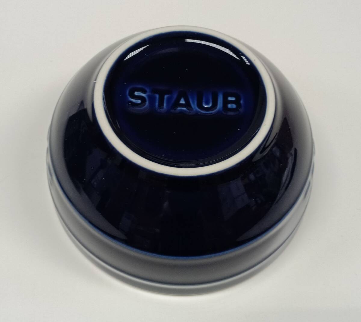 ☆新日本空調 株主優待☆ STAUB(ストウブ) セラミックボウル 12cm グランブルー　/オーブン・レンジ・冷凍・対応/B2_画像2