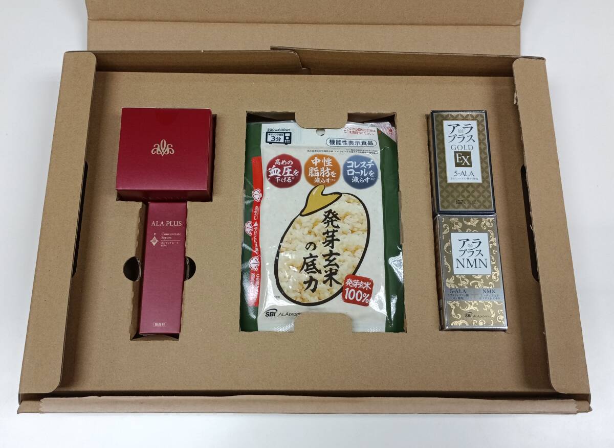 *SBI удерживание s акционер гостеприимство * собственный производства товар 7 позиций комплект / срок годности 2026.5.21 /ala плюс, здоровое питание, косметика, прорастание неочищенный рис. низ сила /A4