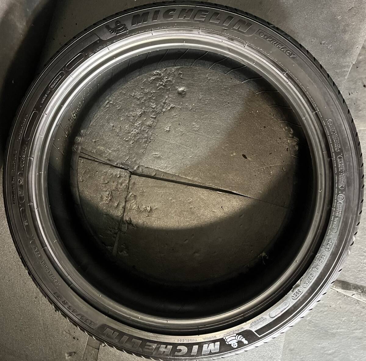 2024/2023年製 約8.7分山 ミシュラン　MICHELIN プライマシー　e・PRIMACY 235/45R21 2本　送料無料　 h_742_画像6