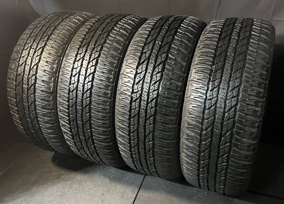 2023年製 約8.5～9分山 ヨコハマ　YOKOHAMA ジオランダー　GEOLANDAR A/T G015 225/55R18 4本　送料無料　 h_761_画像1