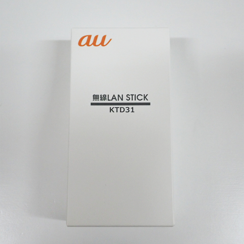新品 au 無線LAN STICK KTD31 USB接続 4G LTE対応データ通信端末 USB給電でいつでもどこでもルーターに アップデートでSIMフリーに nanoSIM_画像1