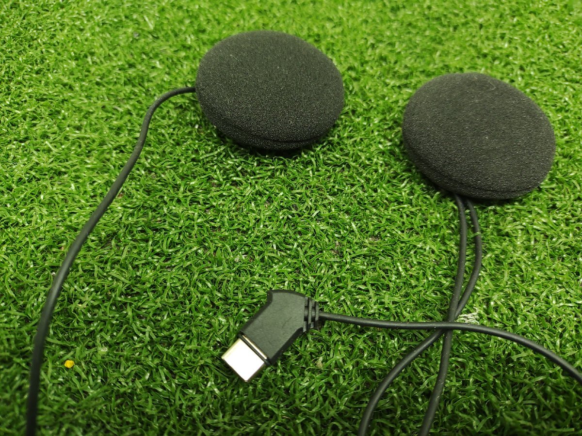 ★中古品★SYGN HOUSE サインハウス B+COM ONE用 ヘルメットスピーカー 純正品 USB type-Cプラグ 00081682【他商品と同梱歓迎】_画像5