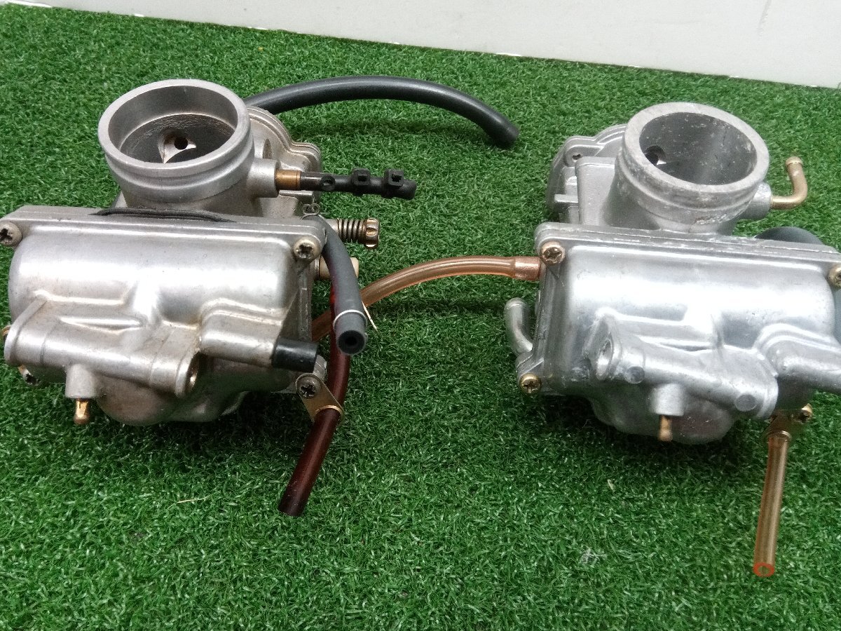 ★中古品★SUZUKI ミクニ RGV250Γ VJ21A スズキ 純正 キャブレター セット 当時物 TM34SS キャブ 2ストスポーツ【他商品と同梱歓迎】_画像4