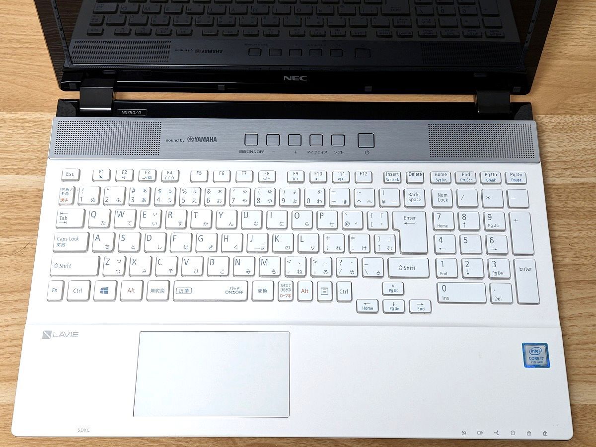 美品 すぐに使用可能 タッチパネル Windows11 Office2021 Intel Core i7 NEC Lavie 新品SSD 512GB メモリ 8GB(即決16GB) BD-RE 管890_画像3