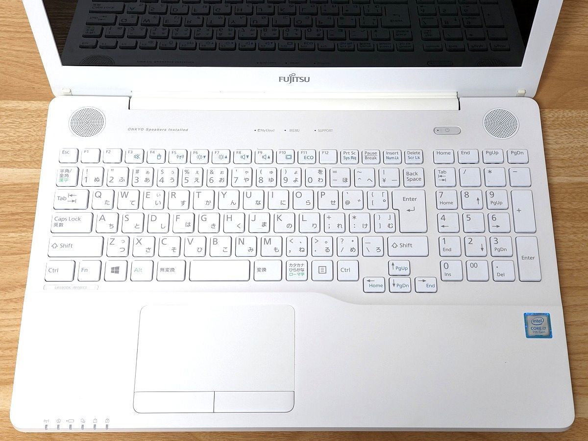 美品 すぐに使用可能 Windows11 Office2021 Intel Core i7 富士通 LIFEBOOK 新品SSD 512GB メモリ 8GB(即決16GB) 管916_画像3