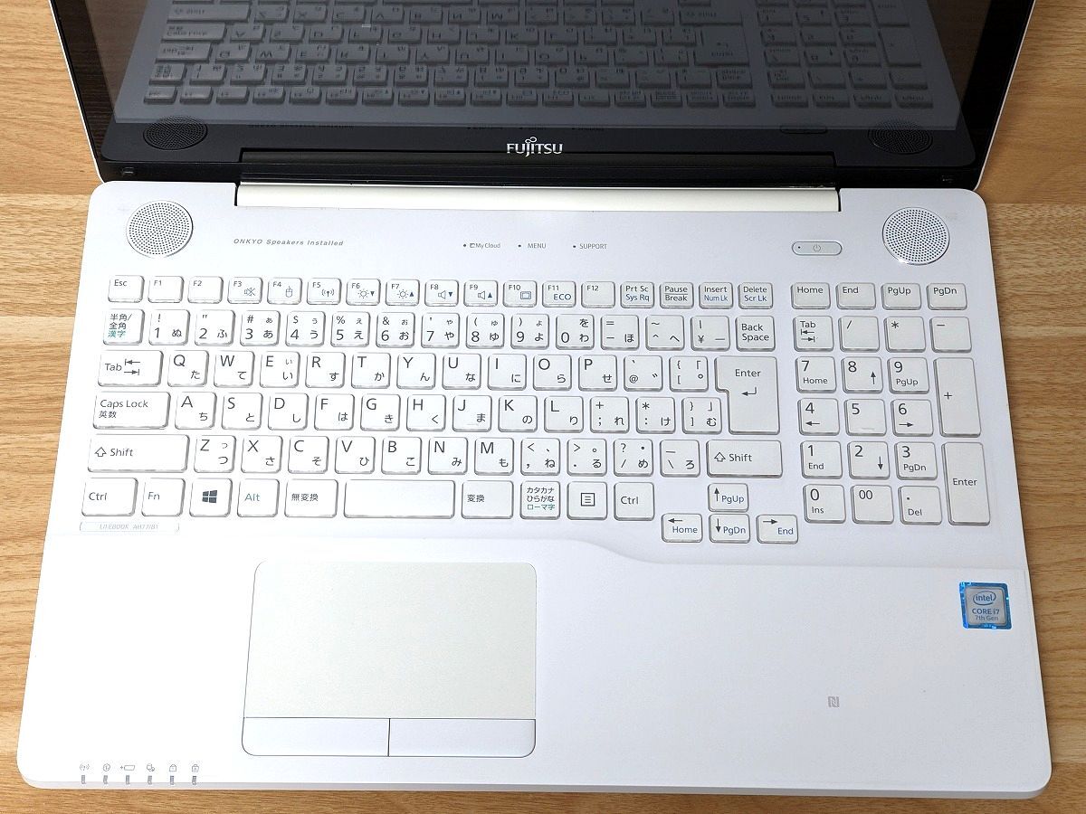 美品 すぐに使用可能 フルHD Windows11 Office2021 Intel Core i7 富士通 LIFEBOOK 新品SSD 512GB メモリ 8GB(即決16GB) BD-RE 管921_画像3