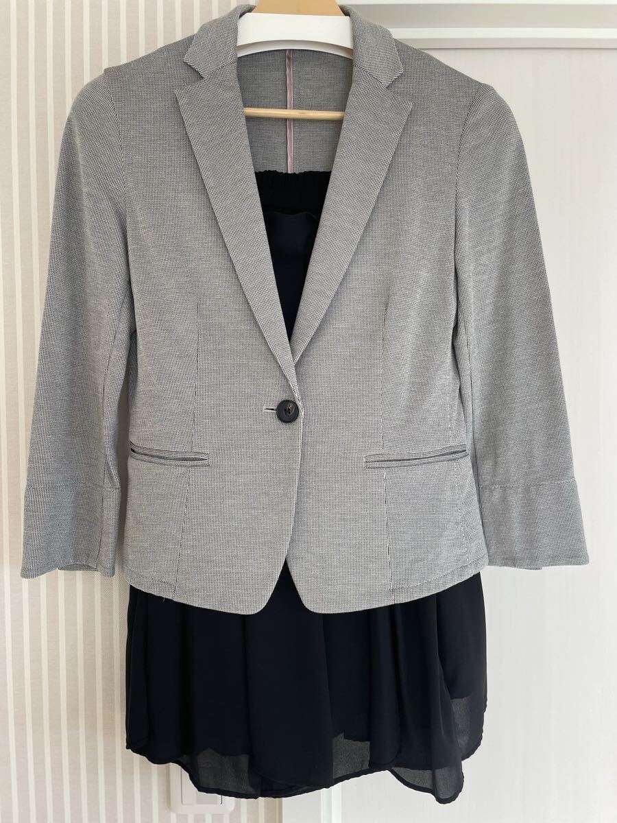 コムサイズム　a.v.v スーツセット ジャケット 入園式 入学式 卒園式 卒業式 極美品 レディース ブラウス ほぼ新品 スーツ セット お得_画像1