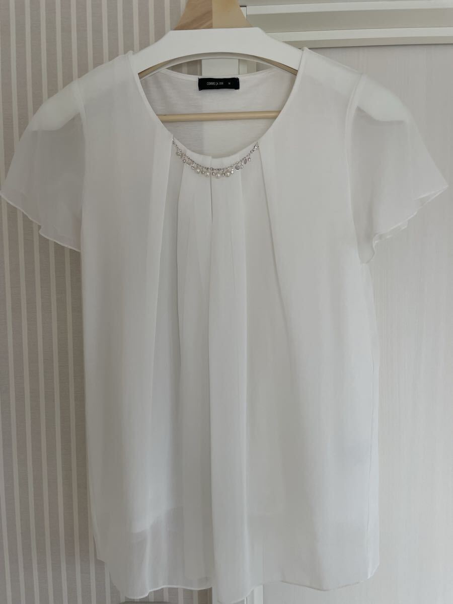 コムサイズム　a.v.v スーツセット ジャケット 入園式 入学式 卒園式 卒業式 極美品 レディース ブラウス ほぼ新品 スーツ セット お得_画像8