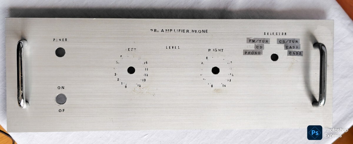 предусилитель для панель управления доска руль есть aluminium