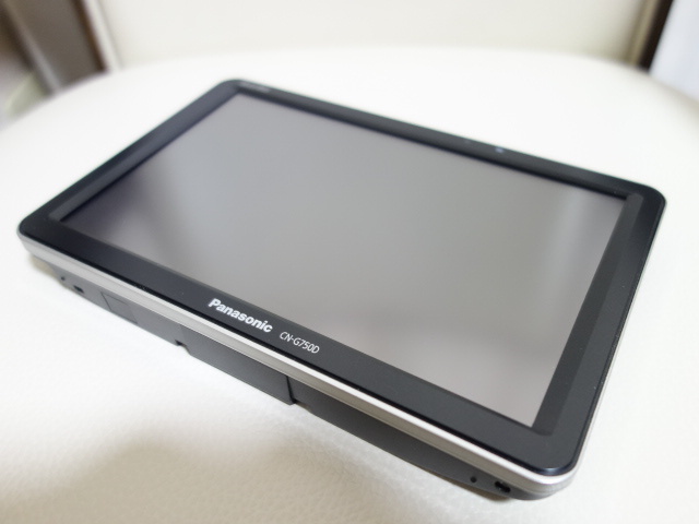【美品】パナソニック Panasonic CN-G750D ゴリラ Gorilla ポータブルナビ 2023年製 2023年地図 7V型ワイド 動作確認済_画像8