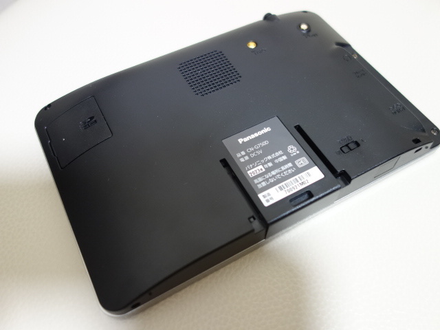【美品】パナソニック Panasonic CN-G750D ゴリラ Gorilla ポータブルナビ 2023年製 2023年地図 7V型ワイド 動作確認済_画像7
