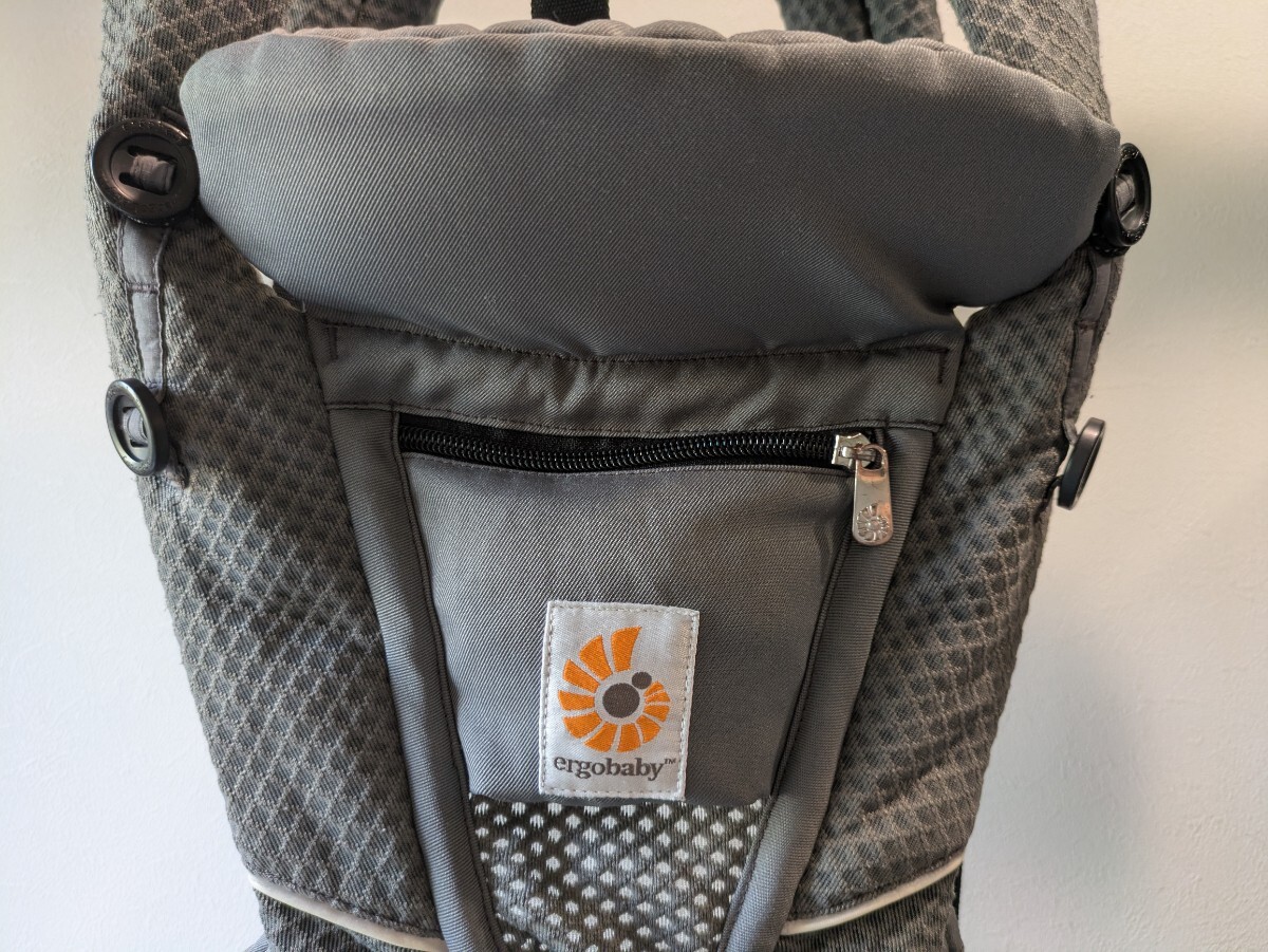 エルゴベビー ergobaby 抱っこ紐 OMNI Breeze / グラファイトグレー_画像4