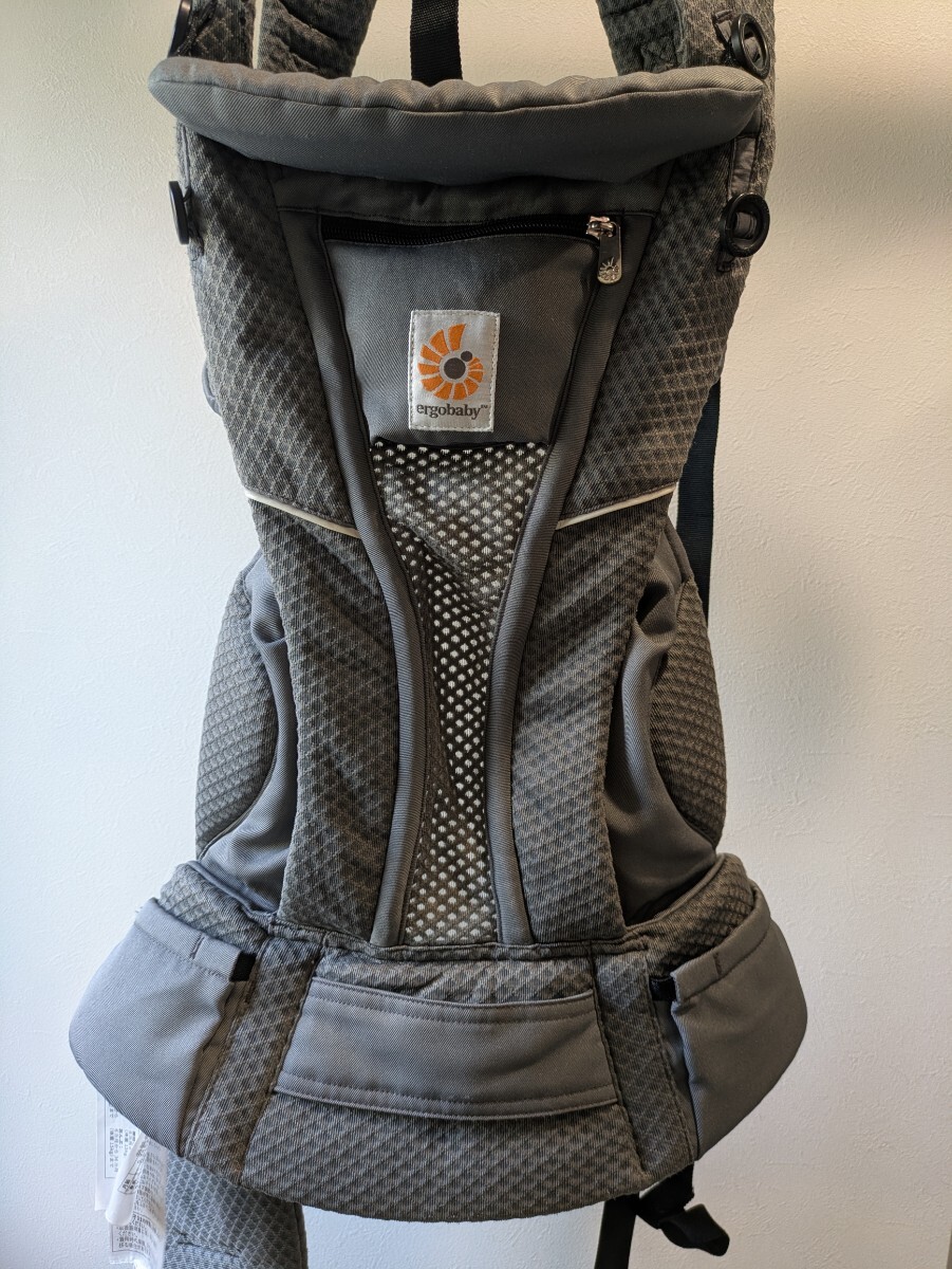 エルゴベビー ergobaby 抱っこ紐 OMNI Breeze / グラファイトグレー_画像1