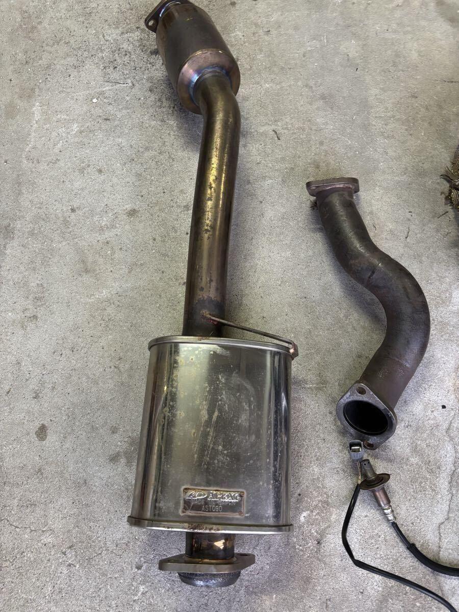 【最終値下げ！】APEX エキゾーストマニホールド オーバーパイプ　メタルキャタライザー　O2センサー延長配線　フルセット　ZN6 ZC6 86 BRZ_画像2
