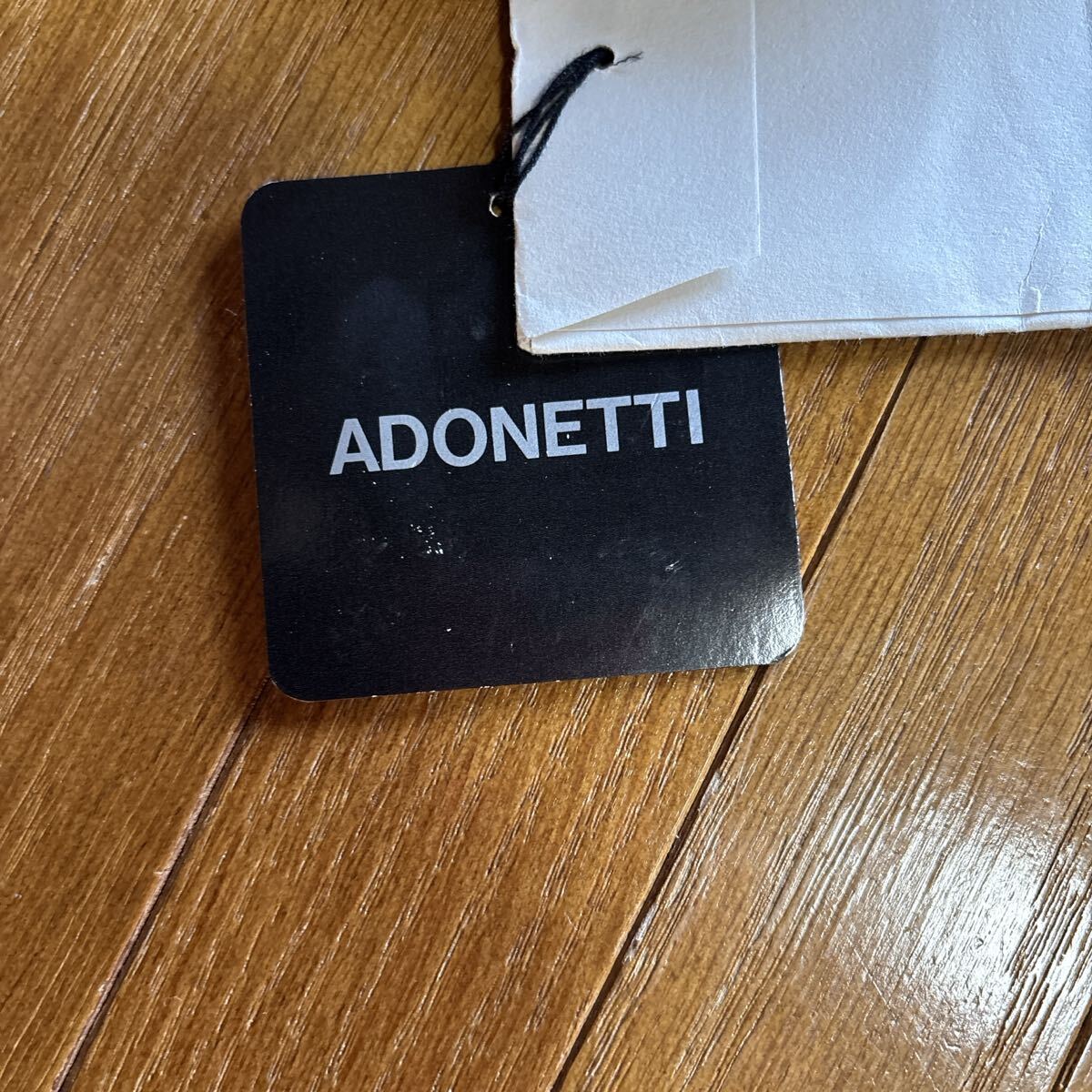 未使用タグ付き　ADONETTI 膝丈タイトスカート Ｗ74〜79cm ブラック　日本製_画像10