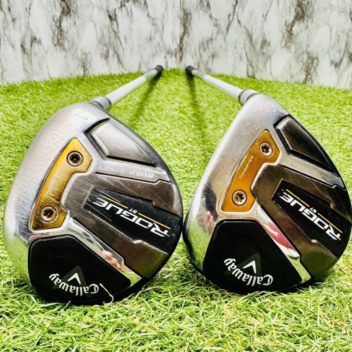 Callaway キャロウェイ ROGUE ST MAX FAST ローグST 5W 7W フェアウェイウッド FW ELDIO 40A 2本 レディース カーボン A_画像3