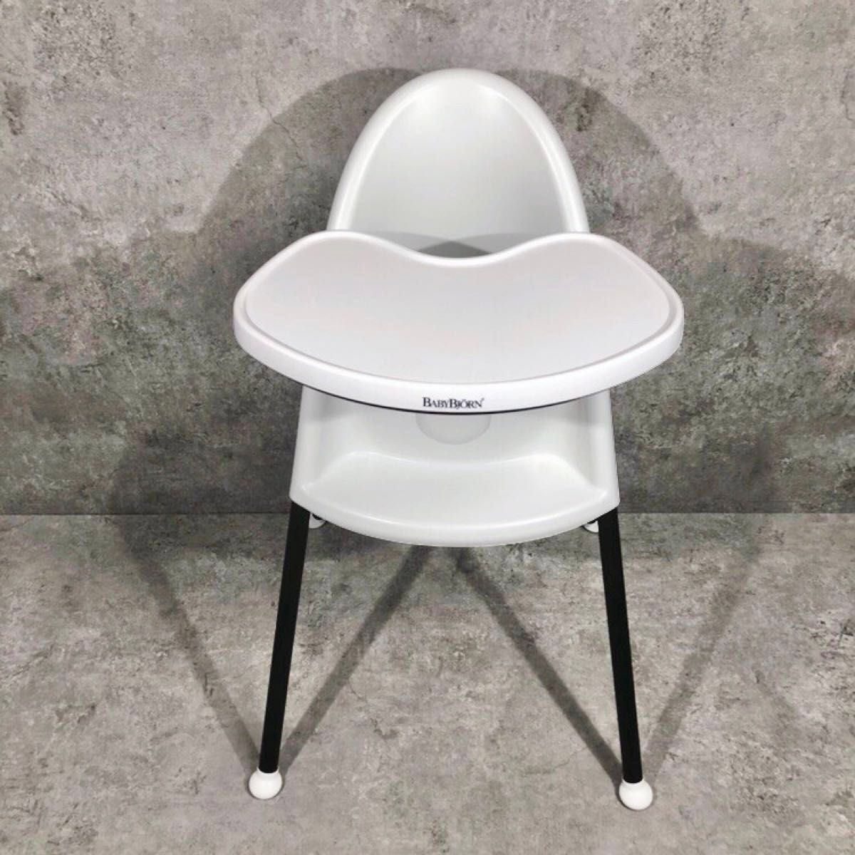 大人気 BABYBJORN ベビービョルン ハイチェア ベビーチェア ベルト付き 折りたたみ ベビー用品 キッズチェア 子供イス 子供 コンパクト_画像2