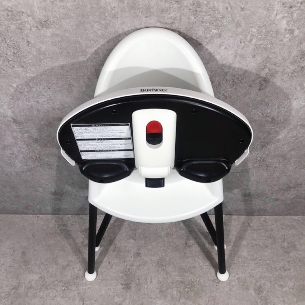 大人気 BABYBJORN ベビービョルン ハイチェア ベビーチェア ベルト付き 折りたたみ ベビー用品 キッズチェア 子供イス 子供 コンパクト_画像9