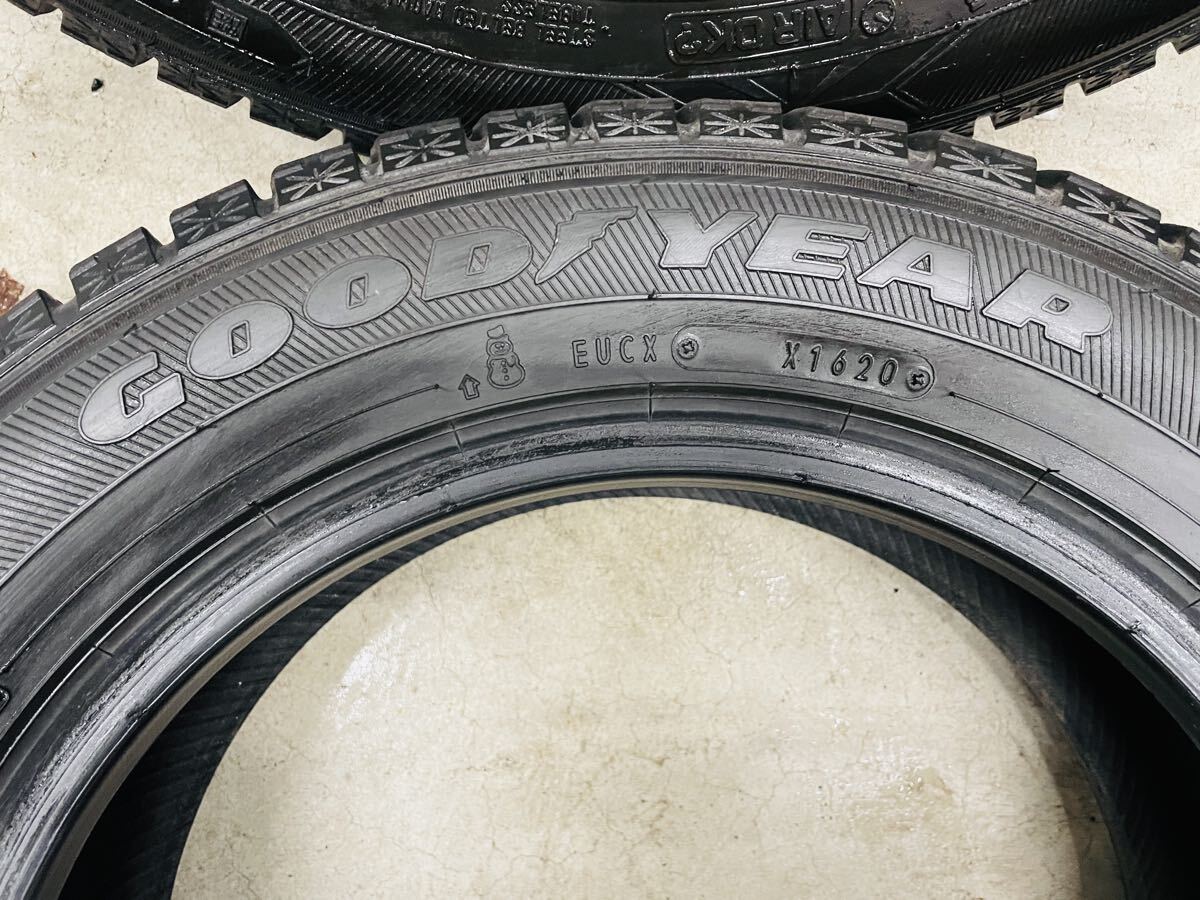 165/65R14 79Q GOOD YEAR ICE NAVI 6 スタッドレスタイヤ4本セット　2020年製　溝7.6〜7.9mm_画像2