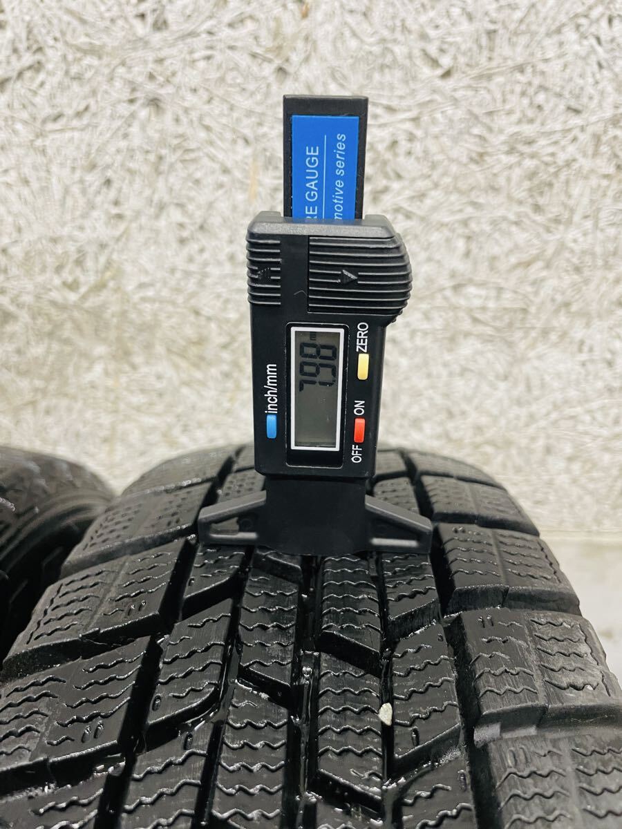 165/65R14 79Q GOOD YEAR ICE NAVI 6 スタッドレスタイヤ4本セット　2020年製　溝7.6〜7.9mm_画像7