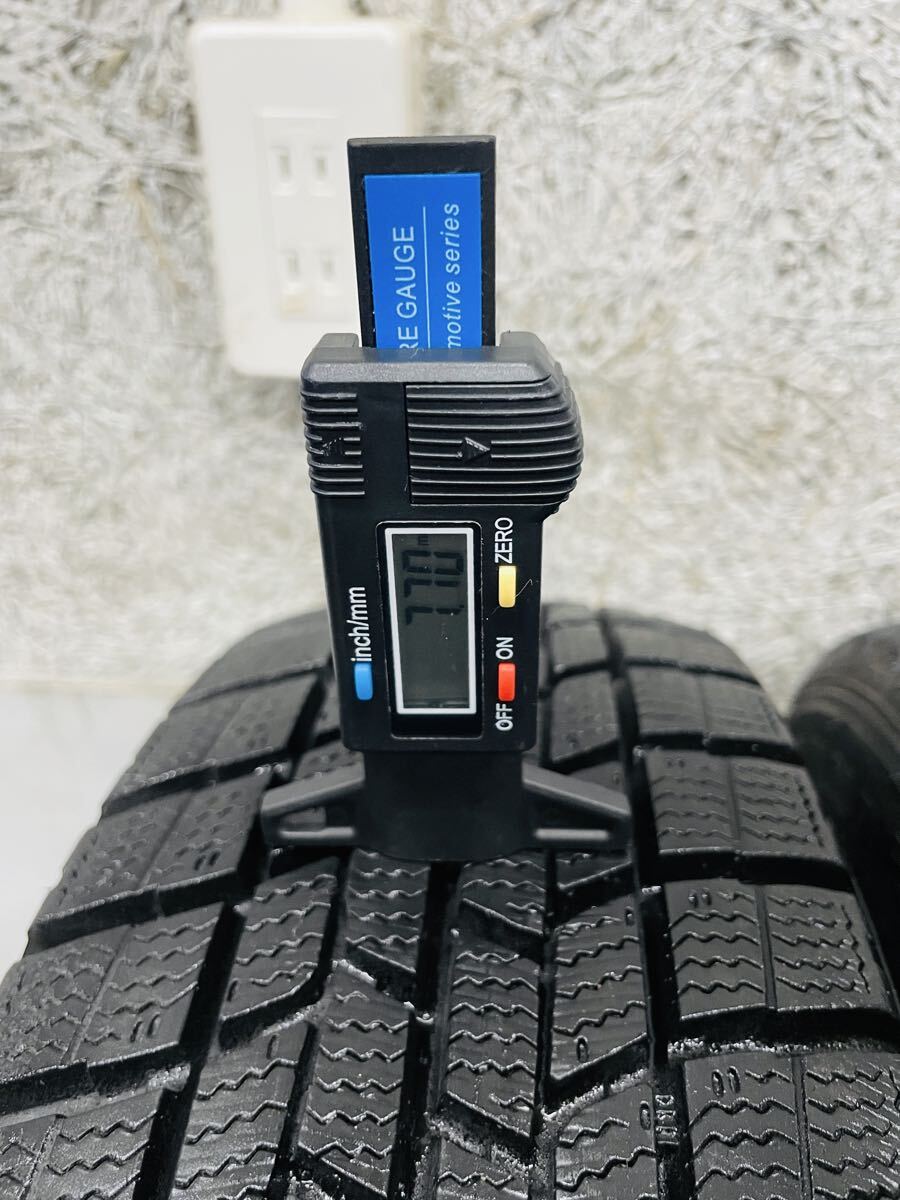165/65R14 79Q GOOD YEAR ICE NAVI 6 スタッドレスタイヤ4本セット　2020年製　溝7.6〜7.9mm_画像8