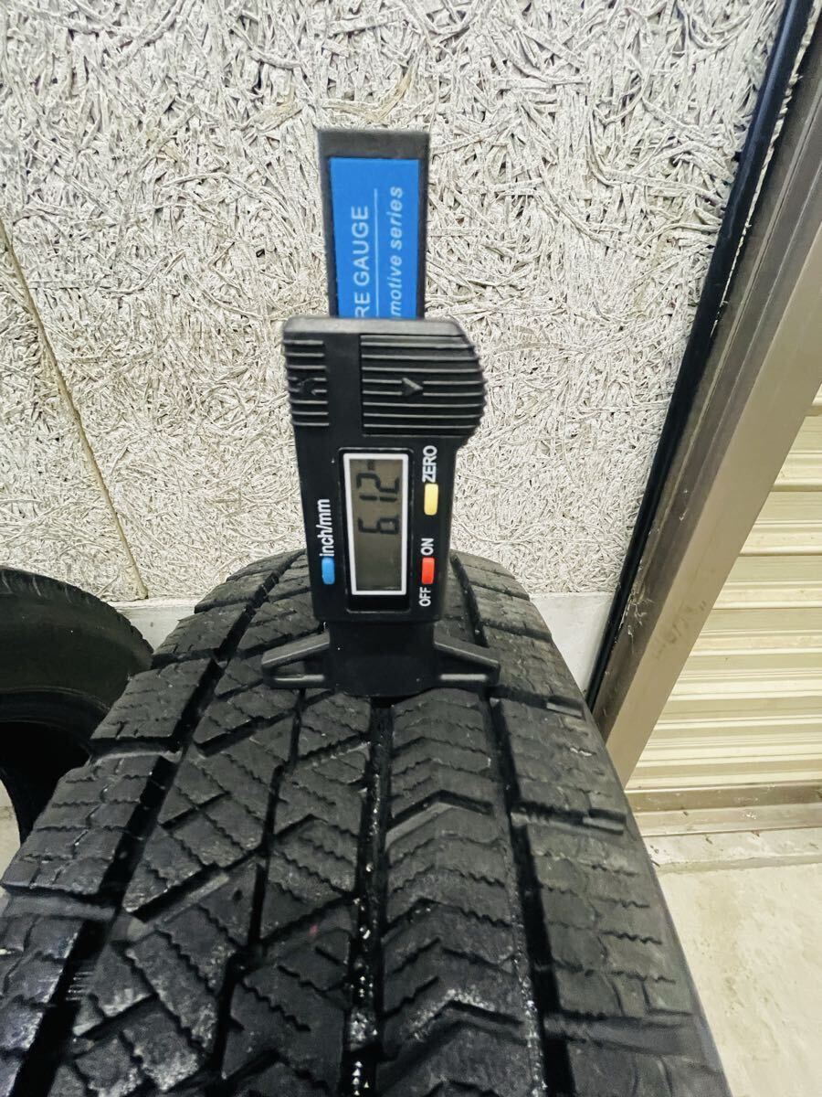 155/65R14 75Q BRIDGESTONE ブリザック VRX2 スタッドレスタイヤ4本セット 2022年製 溝6.0〜6.4mm_画像6