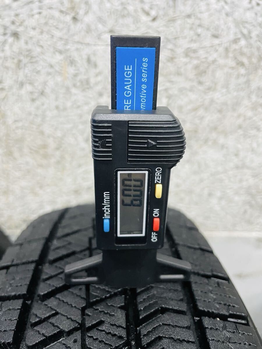 155/65R14 75Q BRIDGESTONE ブリザック VRX2 スタッドレスタイヤ4本セット 2022年製 溝6.0〜6.4mm_画像8