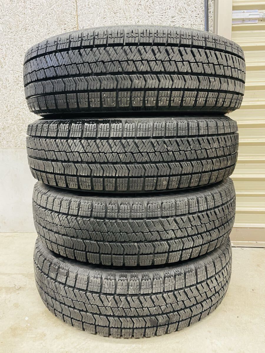 155/65R14 75Q BRIDGESTONE ブリザック VRX2 スタッドレスタイヤ4本セット 2022年製 溝6.0〜6.4mm_画像10