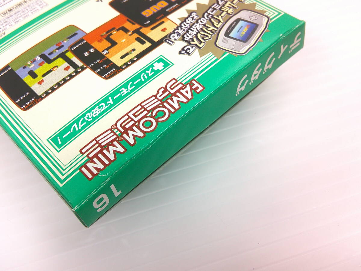 【17】ファミコン.ミニ ゲームボーイアドバンス アイスクライマー/パックマン/ドンキーコング/ゼビウス/ディグダグ 5本セット_画像9