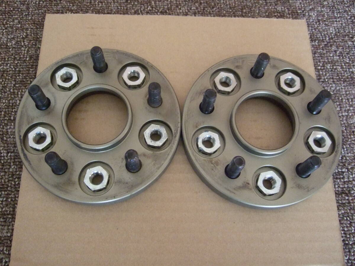 ☆ REALワイドトレッドスペーサー 日産R35GTR専用 M12ハブボルト車用 15ミリ ☆_画像1