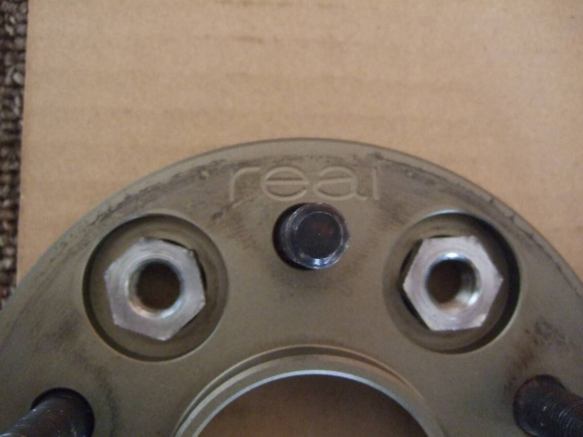 ☆ REALワイドトレッドスペーサー 日産R35GTR専用 M12ハブボルト車用 15ミリ ☆_画像3