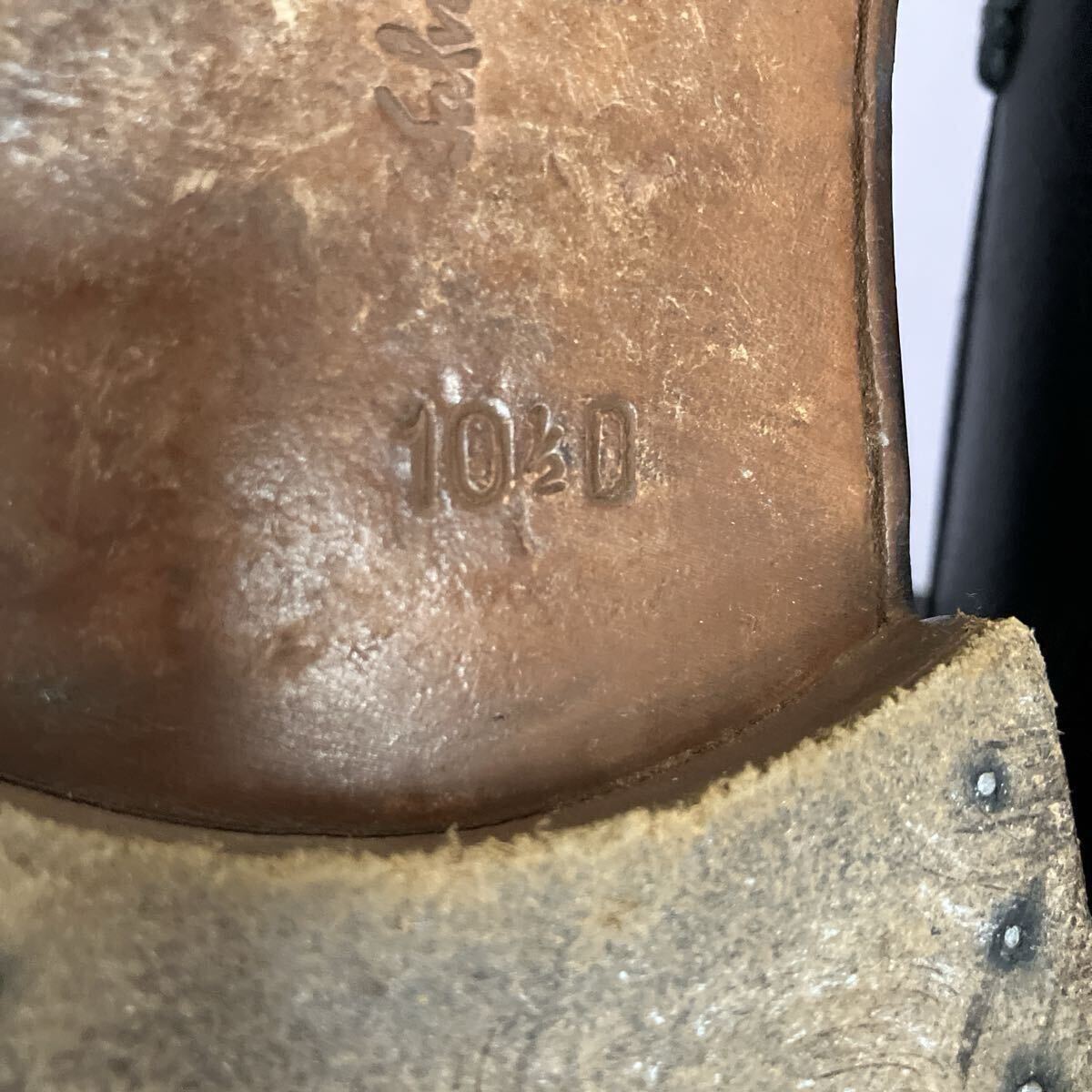 【1円】【希少サイズ】10 1/2D 29cm Salvatore Ferragamo ガンチーニ ビット ローファー レザーシューズ サルバトーレ フェラガモ イタリア_画像10